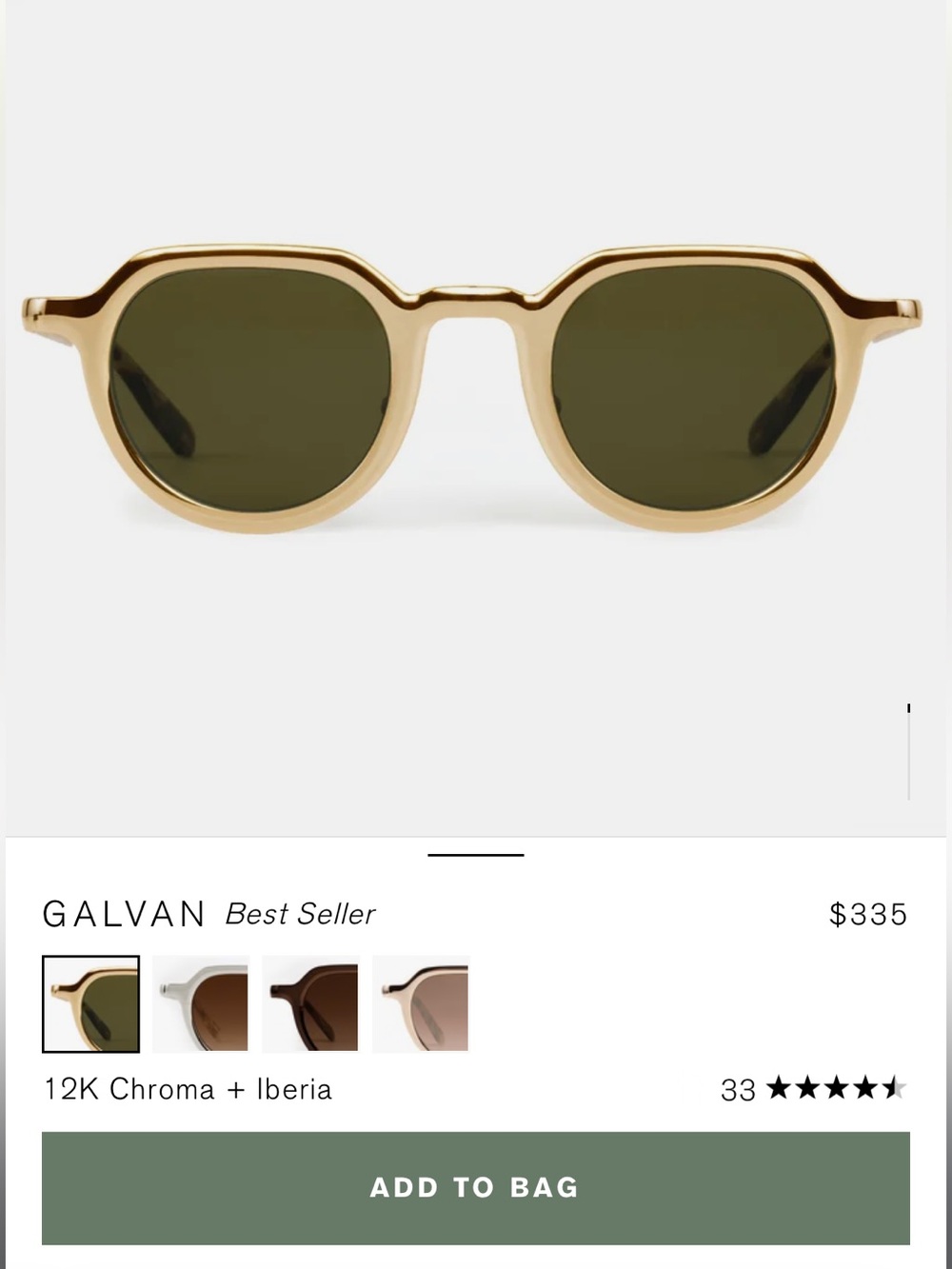 Krewe Galvan Chroma Gold